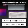 MechLands AJAZZ NK68 Wired Gaming Keyboard with Compact Mechanical Compatible with Lightbox, 65% Keyboard, Hot-Swap Compatible, Shine-Through Keycaps,