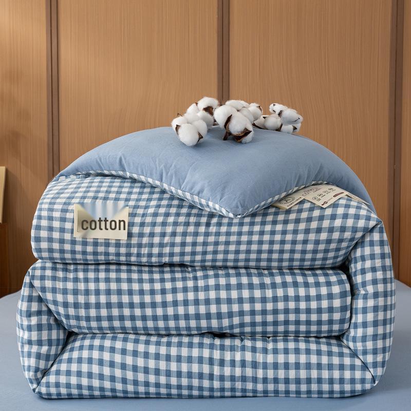 Class A Thickened Xinjiang Cotton Quilt for Home & Dormitory – Four Seasons Use