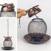 Ironwork Owl Feeder - New Outdoor Courtyard Feeding Device | Decorative Bird Feeder for Hummingbirds