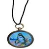 @ Mosazný přívěsek Shiv Ji 1 strana Shiv Ji a Shri Mahamrityunjay Yantra