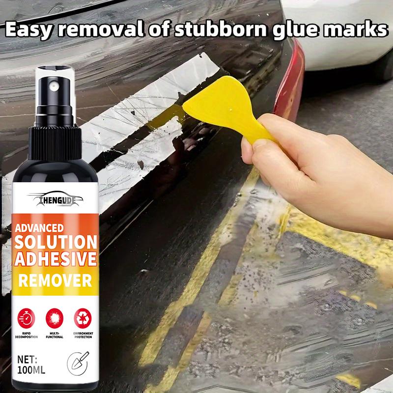 Professional Glue Dissolving Spray - Glue Remover Safely Removes Sticky Residue and Quickly Removes Labels, Car Stickers, Masking Tape, Glu