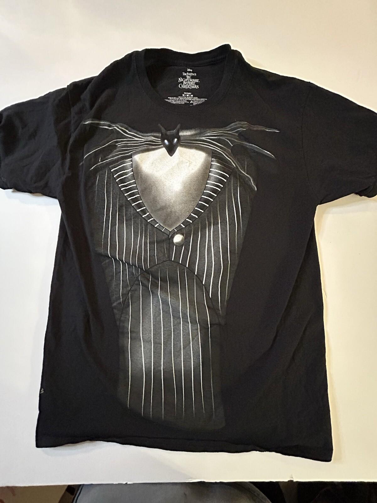 Nightmare Before Christmas Jack Skellington T-shirt Size Medium Unisex T-Shirt XL
