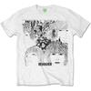The Beatles T-Shirt Revolver Album Official White New