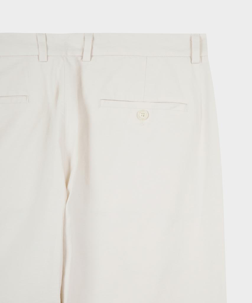 BROOKS BROTHERS Regular Fit Cotton Linen Pants (Ivory) (Bbpcmf8914Bfm)
