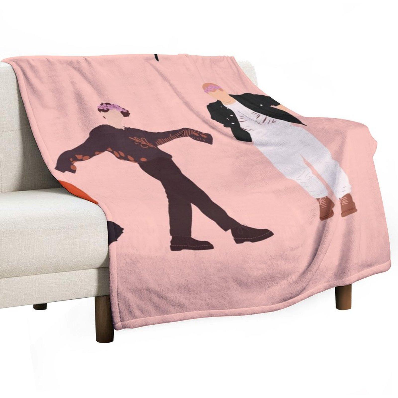 

The Vamps - Cherry Blossom era Throw Blanket Sleeping Bag Blankets Sofas Of Decoration Luxury Brand Shaggy Blankets 30x40in