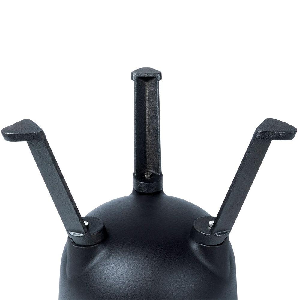 Hungarian Hunting Cast Iron Pot for Roasted Roasts, Campfire, 4l