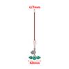 Orifice 0.5mm Cross Atomizing Micro-Nozzles Kit 6mm Hanging Vertical Misting Sprayer Landscaping Cooling Dust Removal Sprinkler