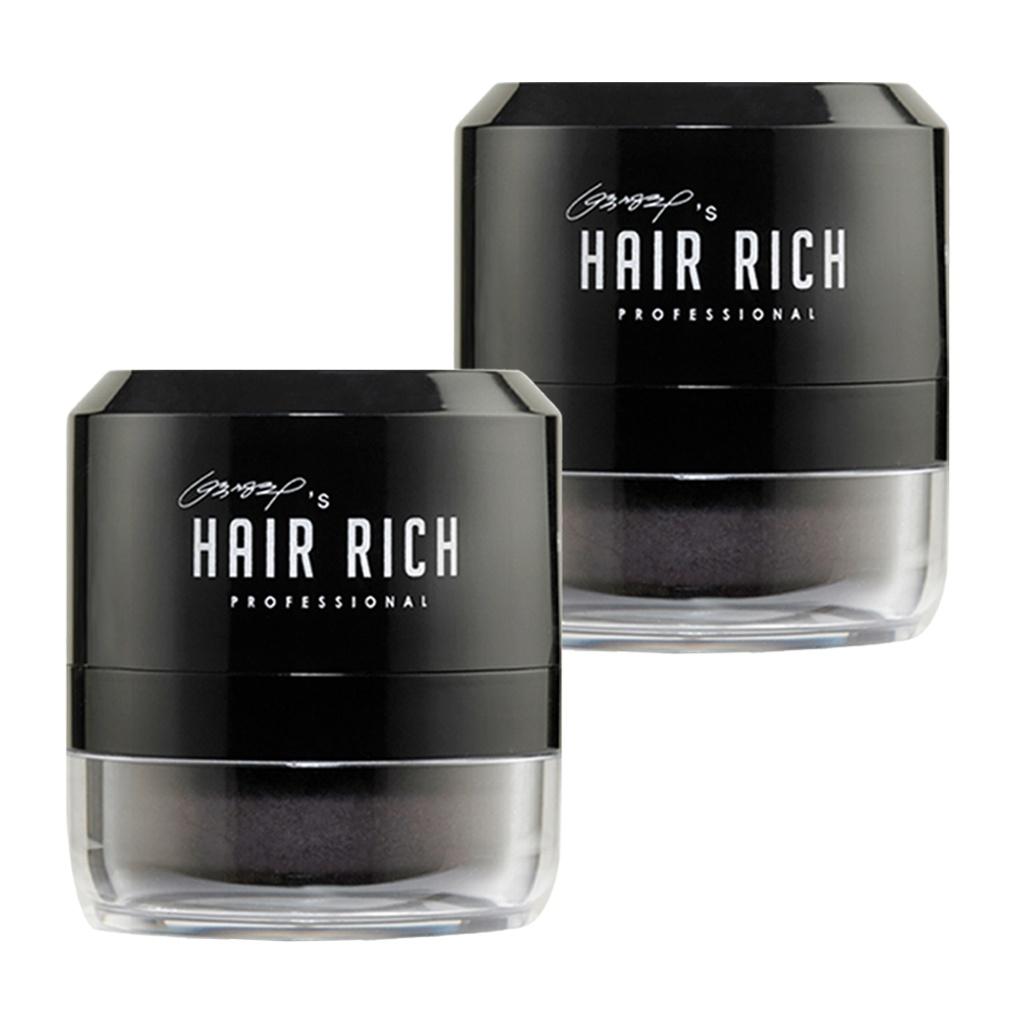 

Пудра для волос Насыщенный черный 1+1 Кушон brown