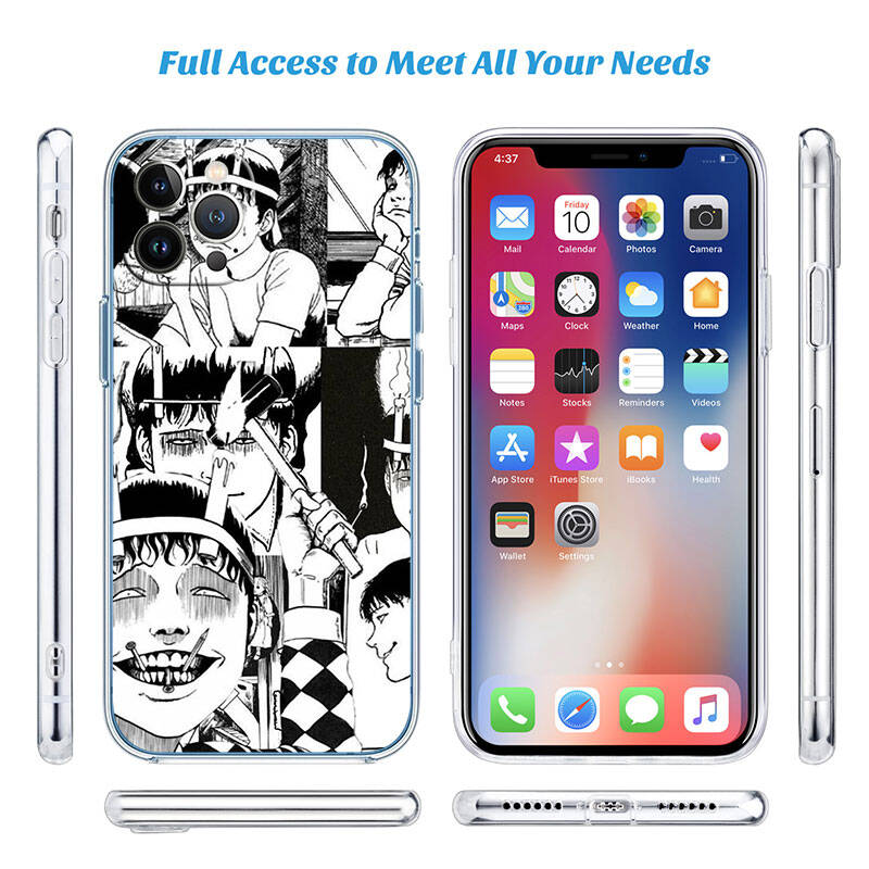 MH79 Junji Ito Tomie Phone Case for Motorola G34 G32 G31 G14 G15 G84 G62 E32 G24 G72 G71 G73 G85 G200 G60 G52 G51 G50 G42 G41 G32 G30