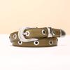 Thin Cowhide Veterinary Women's Belt Versatile Nailed Casual Pants Belt High-end Women's Belt