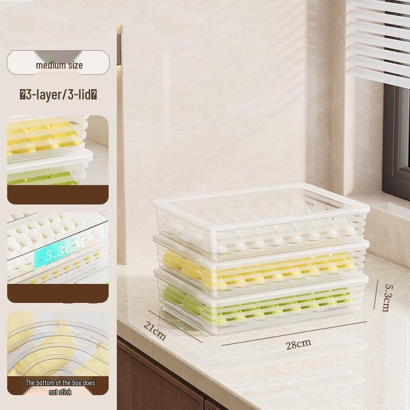 Refrigerator Egg Storage Container with Lid
