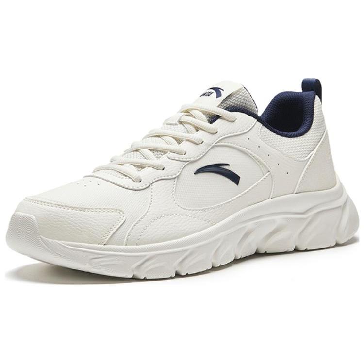 New Anta Slip Resistant, Abrasion Resistant, Lightweight Low Top Running Shoes Men's White 912345580-10