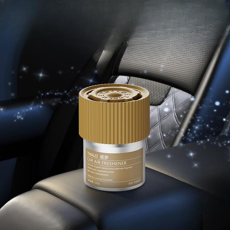 Solid Car Aromatherapy Cream for Men, High-end Car Interior Aroma