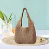 Straw Bag Handbag Large Capacity Summer for Women Shoulder Purse Tote Vacation Travel