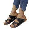 Sandals women's summer European, American and Roman Velcro women's shoes slippers size 43