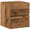 Washbasin Cabinet Black Oak Effect 41 x 39 x 62 cm