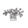 Luxuriöser Kristall-Strass-Braut-Haarkamm - Elegantes Legierungs-Hochzeits-Haarschmuck
