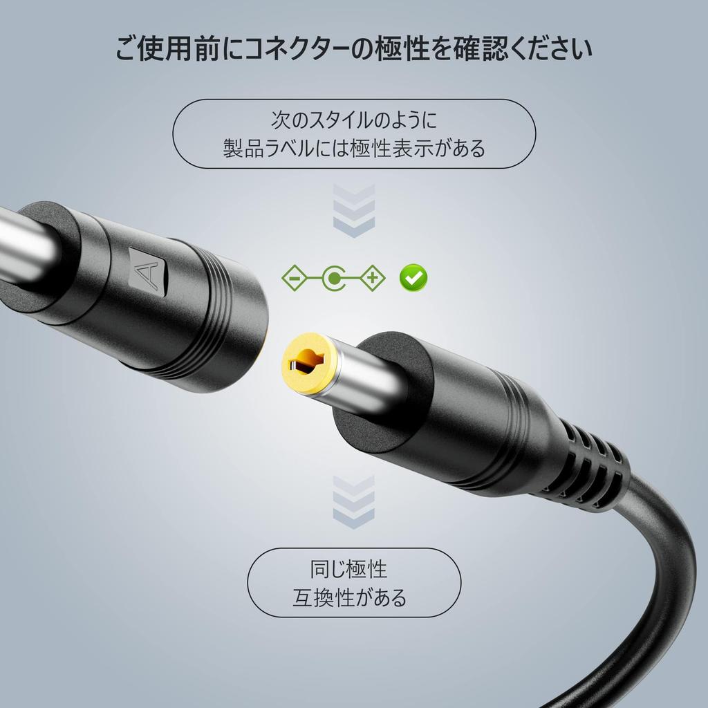 12V 2A Power PSE To 11 Types of DC Connectors Lightweight and Compact Charger for Security LED Wireless and Tablets Adapter, Certified, AC100-240V