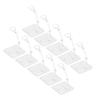 10 Pcs   Model Stand High Stability   Display Holder Base Model Display Stand for 6inch Action  s
