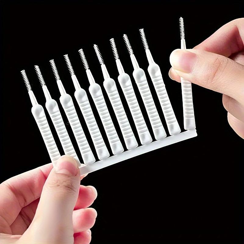 50pcs Equipped With Shower Head Cleaning Brush Bathroom Scrub Pad Rods Precision Nozzle Plugging Tool