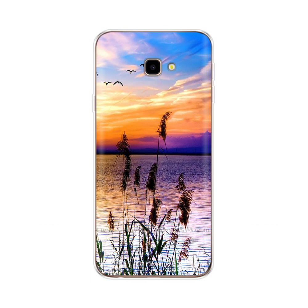 For Samsung Galaxy J4 Plus Case Cover J4+ J415F Soft TPU Silicone Bumper Case For Samsung J4 2018 J400F Transparent Phone Cases