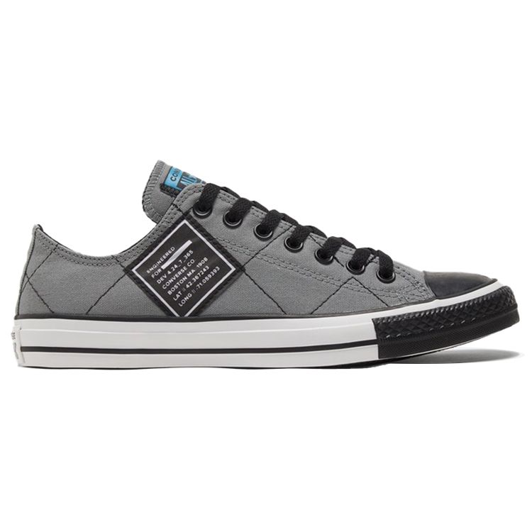 Converse Chuck Taylor All Star Comfortable Casual Trendy Durable Lightweight Shock Absorbing Low Top Canvas Shoes Unisex Sneaker Gray 169601C