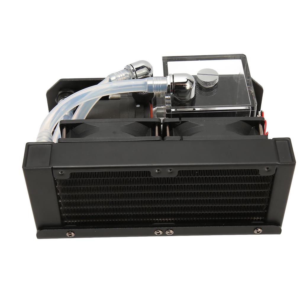 Water Cooling Pump 12V 10W 300ML Water Tank 80mm 4000RPM Fan Water Cooling Tank for Industry