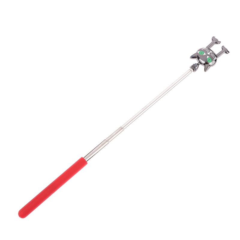 

Скребок из нержавеющей стали в форме кошки, удобный выдвижной массажер для снятия зуда, расслабляющий массаж тела