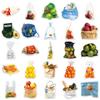 50-Pack Realistic Fruit & Vegetable Waterproof Stickers for Food Decoration and Notebook Planning