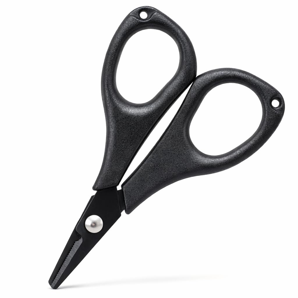 [TUNUKE] PE Line Cutter, Fishing Scissors, Titanium Coating, Rust Resistant,