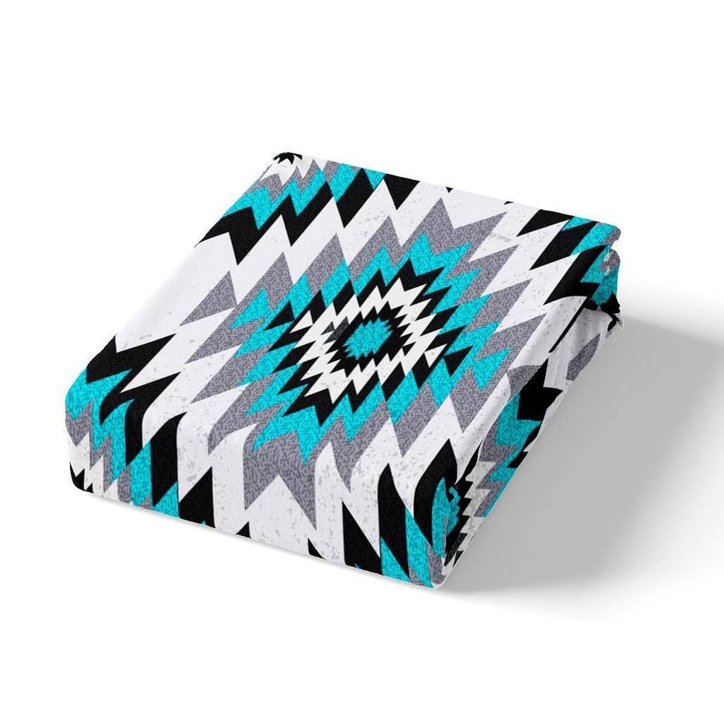 Southwest South American Native Design Three-Piece Digital Printed Bedding Set Bed Cover