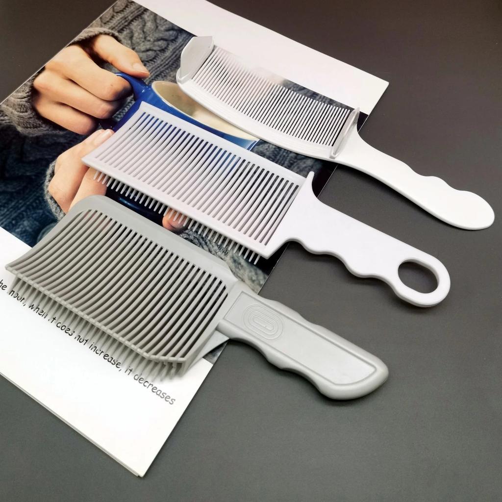 1Pcs Barber Hair Comb Kit Flat Top Hair Cutting Fading Stying Fade Comb Men Fade Brush Salon Hair Tool Accessories