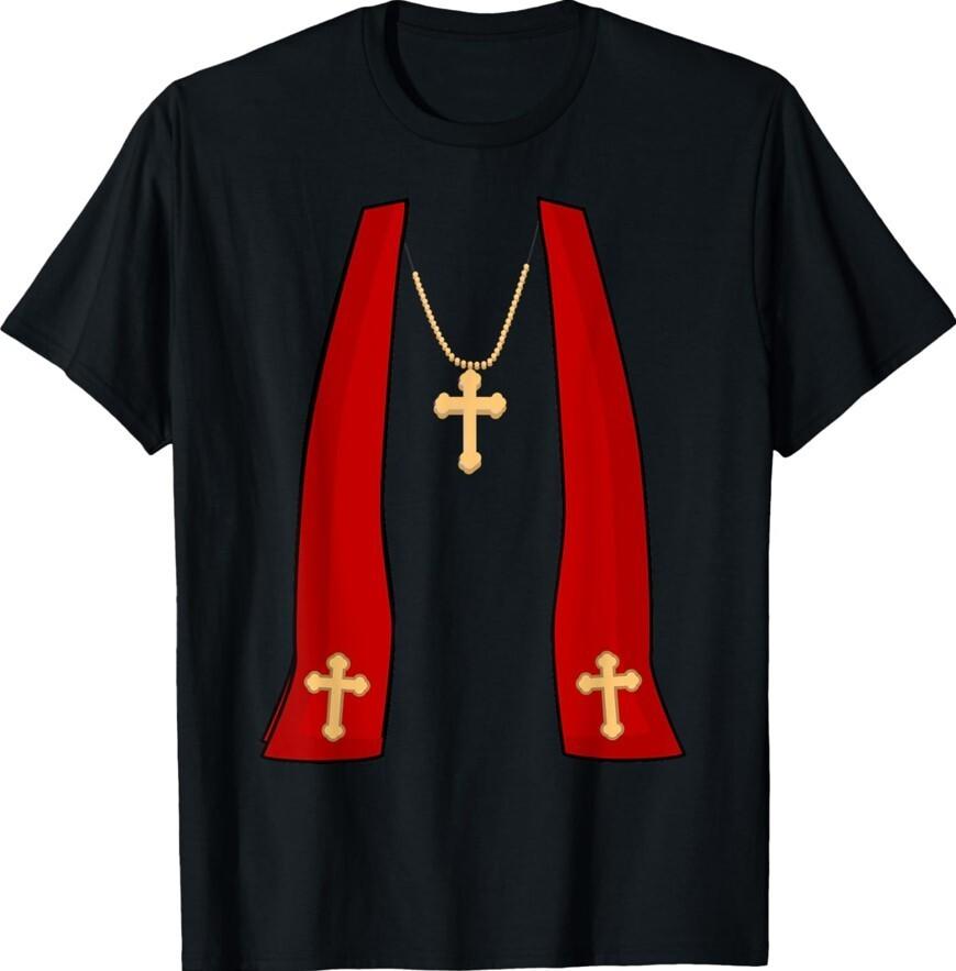 

Pope Costume Provost New Pope Leo XIV Unisex T-Shirt Unisex T-Shirt XL