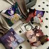Chainsaw Man The Movie Reze Pillow Cover for Bedroom Room and Living Room Sofa Decorative Cushion Cover
