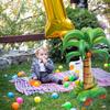 VICASKY Palm Tree Balloons, 3-Piece Set, Large Inflatable Foil Balloons for Hawaiian Party Decorations, 52x37x64 Inches, for Indoor and Outdoor Use