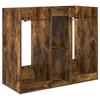 Golfschrank Massiv Räuchereiche 102 x 45 x 85,5 cm