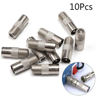Quality Antenna Converter F-Type F Female To TV Male Satellite Coax Connector Aerial Male Adapter