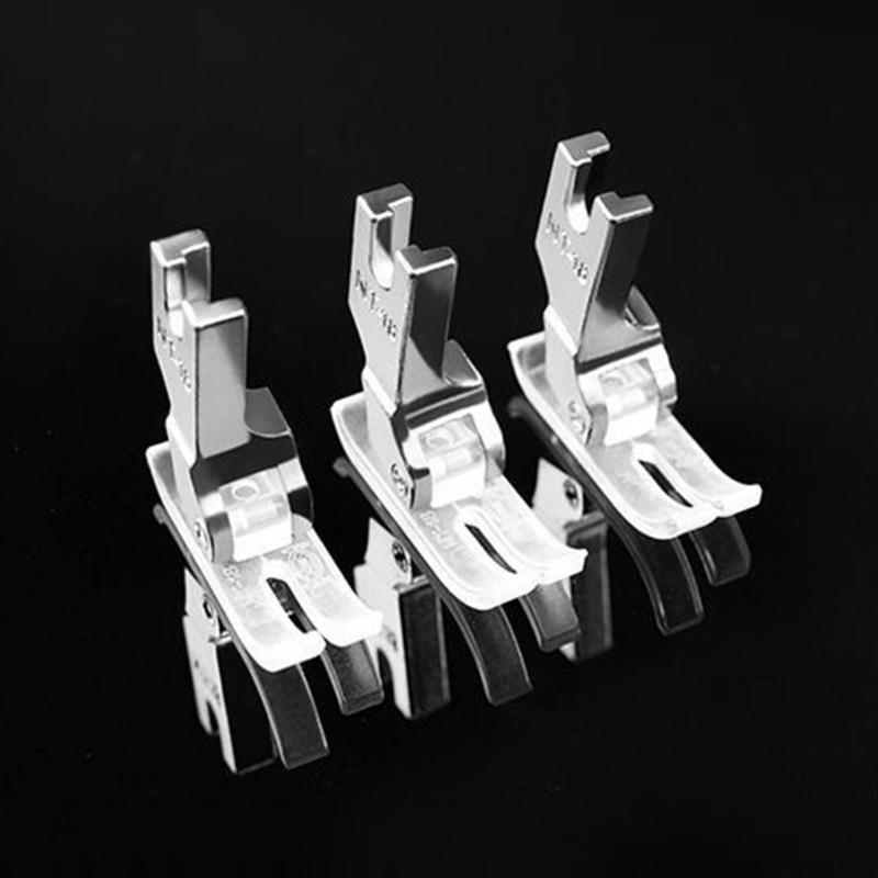 10PCS Clear Presser Foot Attachment Multifunctional Sewing Machine Presser Feet for Industrial Household Sewing Machines