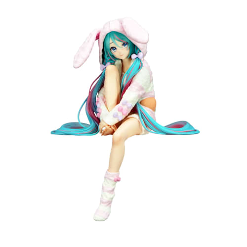 Hatsune Miku Series Noodle Stopper Figure Bunny Ear Pajamas