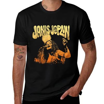 Janis Joplin Live Soft Tshirt High Quality Durable Tshirt