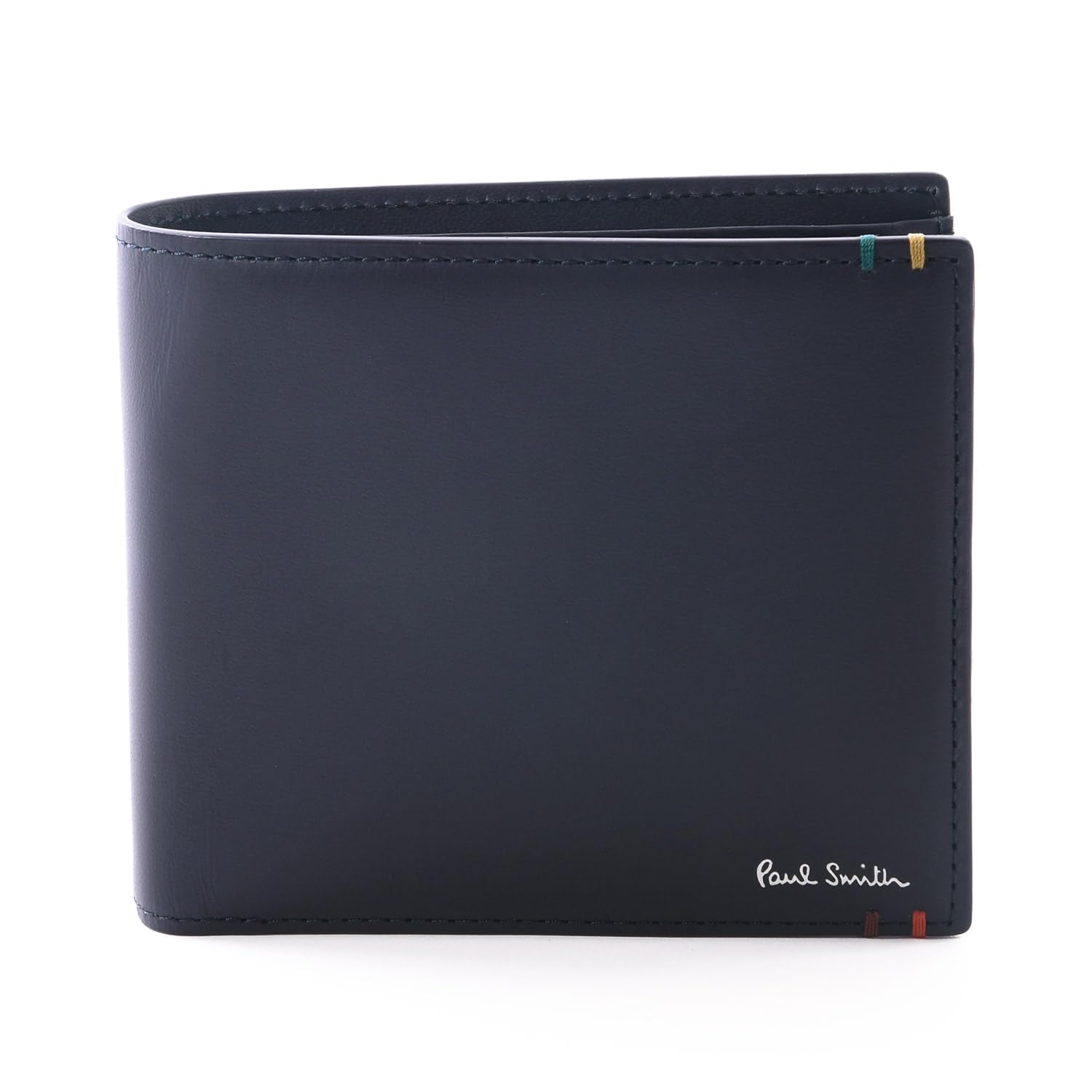 

Set engraved Highlight Stitch SS24 Bifold Wallet Leather Coin Purse Cowhide Leather 813006 P854 No name [Paul Smith] item/Name (Navy, engraved)