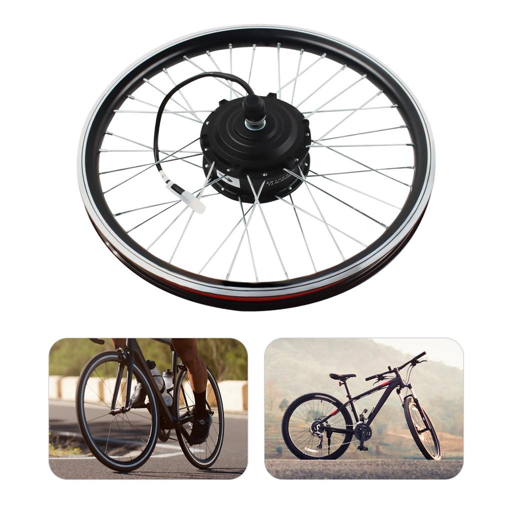 20-inch Bicycle Motor Kit 36V 250W Front Wheel Electric Bike Conversion Kit Hub Motor Riding Kit with LED Display