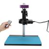 51 Million Pixels High Definition Industrial Video Microscope Camera with 150X C MOUNT Lens 56 LEDs Ring Light