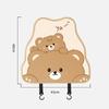 Anti-wear Car Seat Back Protection Pad Cute Storage Bag Car Seat Anti-kick Pad   Four Seasons