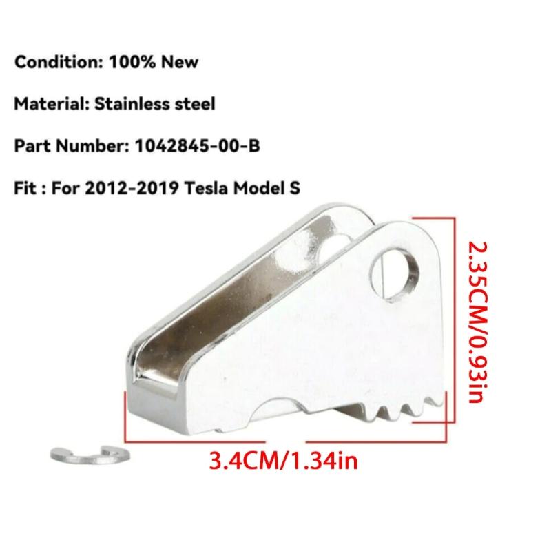 Exterior Door Handle Paddle Gear 1042845-00-B for S 2012-2019 Stainless Paddle Gear Auto Accessories Replacement