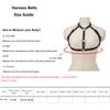 Cintura Moda Stile di Strada Pettorina Cintura Bretelle Per Donne Decorazione Punk Rock Cintura in Pelle Accessori Abbigliamento Gotico