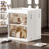Large Capacity Floor-Standing Dustproof Gap Storage Cabinet for Bathroom