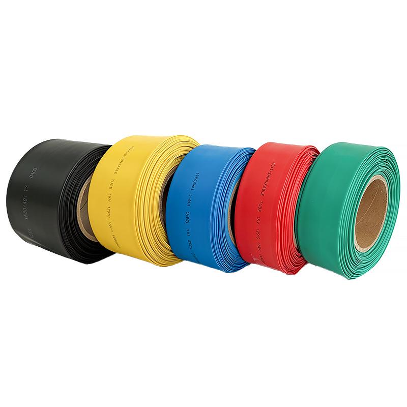 Eco-Friendly 1KV Halogen-Free Heat Shrink Tubing, Multi-Color, ROHS Compliant Protective Sleeve for Wire Busbars.