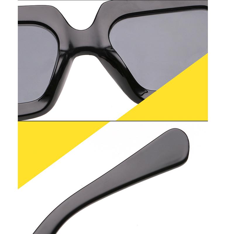 Occhiali da sole quadrati trasparenti a doppio colore Occhiali da sole  anti-ultravioletti Occhiali da sole oversize acquista in modo economico —  spedizione gratuita, recensioni reali con foto — Joom
