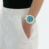 CASIO 110 Quartz Movement Resin Strap Watch Men's Watches Blue Dial GA-110AS-5APR